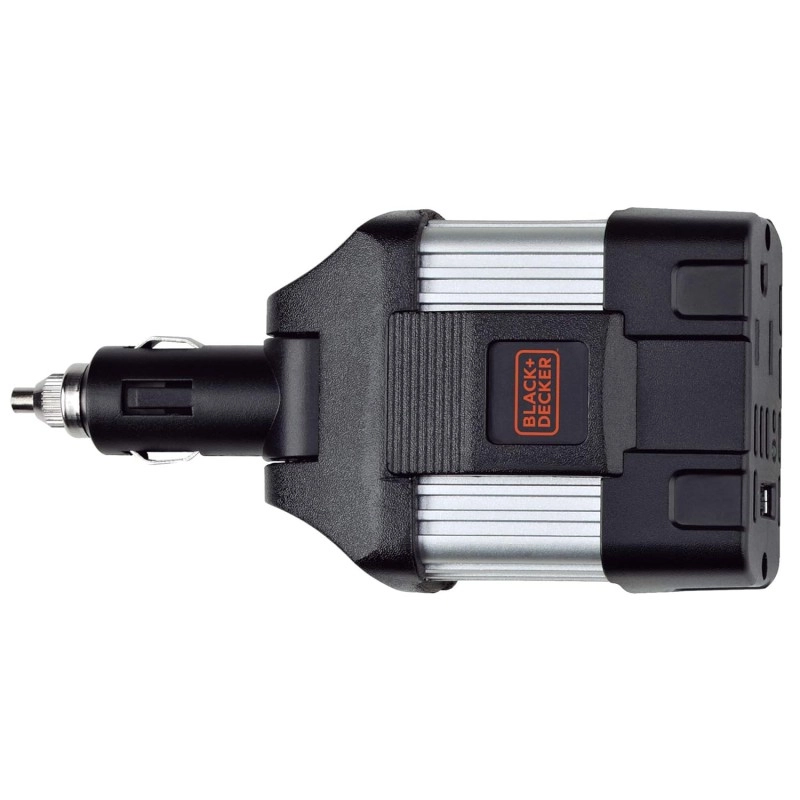 BLACK+DECKER PI100LA-B2C 100W DC to AC Car Power Inverter for Charging Laptop in Car BLACK+DECKER PI100LA-B2C 100W DC to AC Car Power Inverter for Charging Laptop in Car