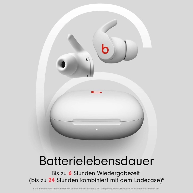 Beats Fit Pro - Wireless Bluetooth Noise Cancelling Earbuds - IPX4 Rating, Sweat Resistant, Up to 6H Battery Life, Up to 24H w Charging Case, Voice Assistant, Apple & Android Compatible, Sage Grey