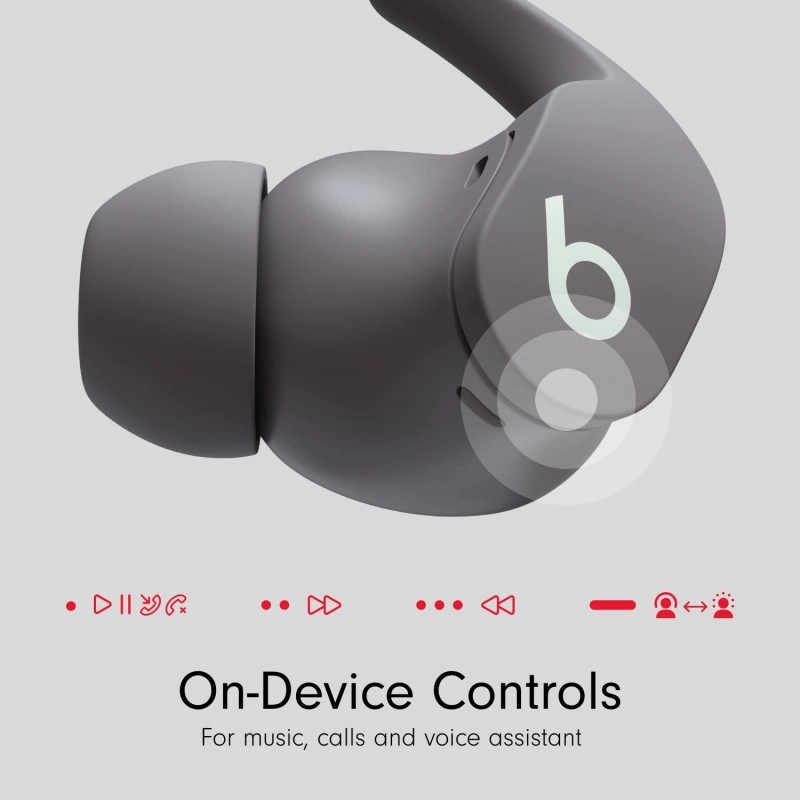 Beats Fit Pro - Wireless Bluetooth Noise Cancelling Earbuds - IPX4 Rating, Sweat Resistant, Up to 6H Battery Life, Up to 24H w Charging Case, Voice Assistant, Apple & Android Compatible, Sage Grey