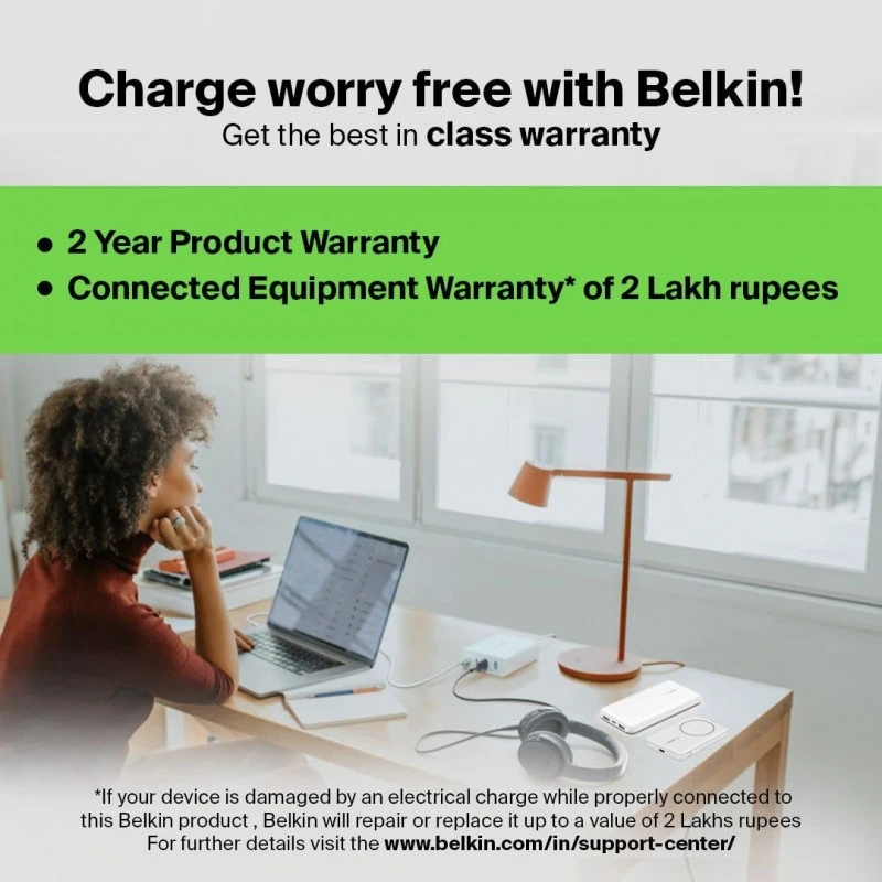 Belkin Wireless Power Bank 5K w/MagSafe Compatible 7.5W Charging, Built-in Pop-up Kickstand - Compatible w/iPhone 16, 16 Plus, 16 Pro, 16 Pro Max, iPhone 15, AirPods, and More - Purple Belkin Wireless Power Bank 5K w/MagSafe Compatible 7.5W Charging, Built-in Pop-up Kickstand - Compatible w/iPhone 16, 16 Plus, 16 Pro, 16 Pro Max, iPhone 15, AirPods, and More - Purple