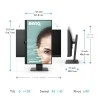 BenQ GW2485TC 24 inch (60 cm) IPS Full HD 75Hz Ultra-Slim Bezel Monitor with Height Adjustment, Eye Care, Brightness Intelligence, Speakers, USB-C (PD 60W), HDMI, DP, Coding Mode, Daisy Chain (Black) BenQ GW2485TC 24 inch (60 cm) IPS Full HD 75Hz Ultra-Slim Bezel Monitor with Height Adjustment, Eye Care, Brightness Intelligence, Speakers, USB-C (PD 60W), HDMI, DP, Coding Mode, Daisy Chain (Black)