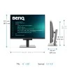 BenQ GW2485TC 24 inch (60 cm) IPS Full HD 75Hz Ultra-Slim Bezel Monitor with Height Adjustment, Eye Care, Brightness Intelligence, Speakers, USB-C (PD 60W), HDMI, DP, Coding Mode, Daisy Chain (Black) BenQ GW2485TC 24 inch (60 cm) IPS Full HD 75Hz Ultra-Slim Bezel Monitor with Height Adjustment, Eye Care, Brightness Intelligence, Speakers, USB-C (PD 60W), HDMI, DP, Coding Mode, Daisy Chain (Black)