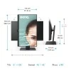 BenQ GW2485TC 24 inch (60 cm) IPS Full HD 75Hz Ultra-Slim Bezel Monitor with Height Adjustment, Eye Care, Brightness Intelligence, Speakers, USB-C (PD 60W), HDMI, DP, Coding Mode, Daisy Chain (Black) BenQ GW2485TC 24 inch (60 cm) IPS Full HD 75Hz Ultra-Slim Bezel Monitor with Height Adjustment, Eye Care, Brightness Intelligence, Speakers, USB-C (PD 60W), HDMI, DP, Coding Mode, Daisy Chain (Black)