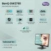 BenQ GW2790 27" 1920x1080p FHD IPS Monitor| 100Hz|99% sRGB|Eye-careU|Dual HDMI|Display Port|Bezel-Less|Eyesafe|VESA MediaSync|B.I.|Low Blue Light+| Speakers|VESA Wall mountable(Black) BenQ GW2790 27" 1920x1080p FHD IPS Monitor| 100Hz|99% sRGB|Eye-careU|Dual HDMI|Display Port|Bezel-Less|Eyesafe|VESA MediaSync|B.I.|Low Blue Light+| Speakers|VESA Wall mountable(Black)