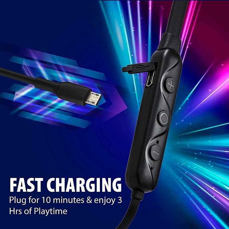 Blaupunkt BE50 Bluetooth Wireless in Ear Earphones with Mic (Black) Blaupunkt BE50 Bluetooth Wireless in Ear Earphones with Mic (Black)