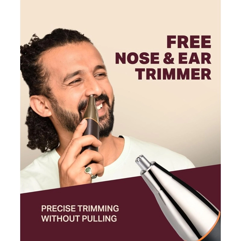 Bombay Shaving Company Premium Multi Grooming Trimmer for Men | Body and Beard Trimmer for Man | Multi Styling Rotary Comb, IPX6 Waterproof, 90 Min Run Time, 2 Hrs Charge Time | 1 PC Bombay Shaving Company Premium Multi Grooming Trimmer for Men | Body and Beard Trimmer for Man | Multi Styling Rotary Comb, IPX6 Waterproof, 90 Min Run Time, 2 Hrs Charge Time | 1 PC