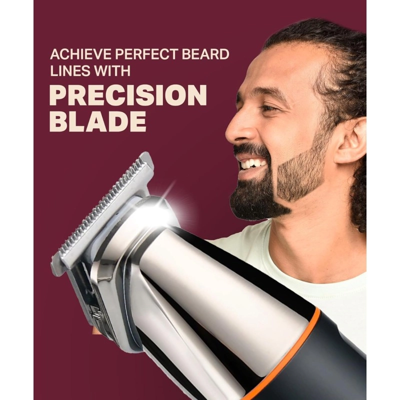Bombay Shaving Company Premium Multi Grooming Trimmer for Men | Body and Beard Trimmer for Man | Multi Styling Rotary Comb, IPX6 Waterproof, 90 Min Run Time, 2 Hrs Charge Time | 1 PC Bombay Shaving Company Premium Multi Grooming Trimmer for Men | Body and Beard Trimmer for Man | Multi Styling Rotary Comb, IPX6 Waterproof, 90 Min Run Time, 2 Hrs Charge Time | 1 PC