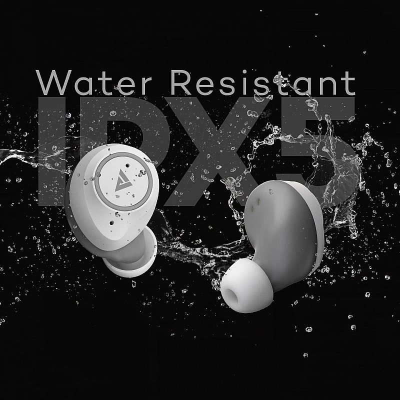 Boult Audio Airbass Q10 Bluetooth Truly Wireless in Ear Earbuds with Mic with 24H Total Playtime, Touch Controls, Ipx5 Water Resistant and Voice Assistant (White) Boult Audio Airbass Q10 Bluetooth Truly Wireless in Ear Earbuds with Mic with 24H Total Playtime, Touch Controls, Ipx5 Water Resistant and Voice Assistant (White)