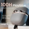 Boult Audio Curve Buds Pro with 100H Playtime, 4 Mics Clear Calling, 40ms Low Latency Gaming, Made in India, Equalizer Modes, Bluetooth 5.3 Blink & Pair™ True Wireless in Ear Earbuds (Beach Rose)