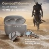 Boult Audio Curve Buds Pro with 100H Playtime, 4 Mics Clear Calling, 40ms Low Latency Gaming, Made in India, Equalizer Modes, Bluetooth 5.3 Blink & Pair™ True Wireless in Ear Earbuds (Beach Rose)