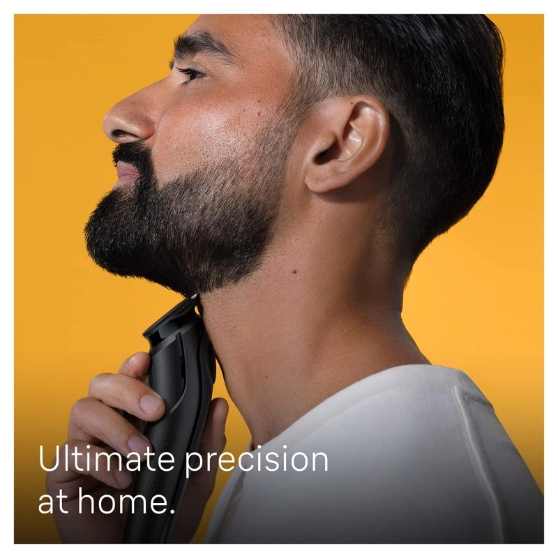 Braun Beard Trimmer for Men, BT5410, From Gillette, Style, Edge, Detail, Lifetime Sharp Blades, 39 Length Settings, 100-Min Runtime, Waterproof, 5 min Quick Charge, Precision Trimming Comb