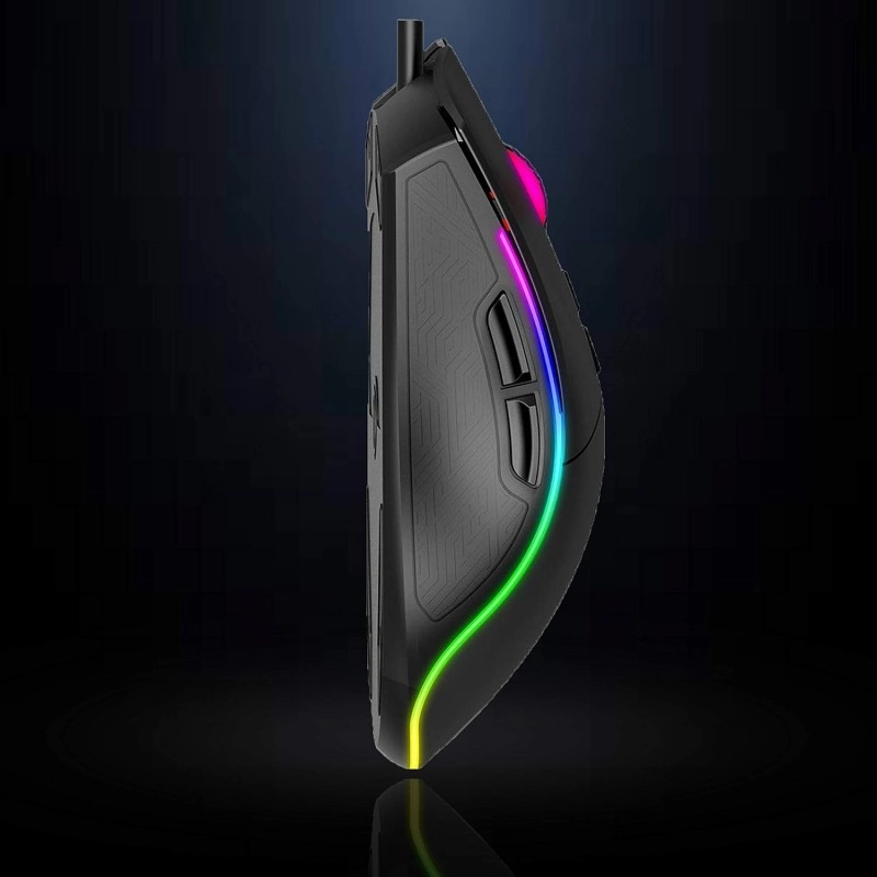 CHIPTRONEX Alpha X RGB Wired Gaming Mouse 6400 DPI 7 Programmable Button & Breathing Light Ergonomic Design USB Computer Mice Desktop Laptop PC Gaming CHIPTRONEX Alpha X RGB Wired Gaming Mouse 6400 DPI 7 Programmable Button & Breathing Light Ergonomic Design USB Computer Mice Desktop Laptop PC Gaming