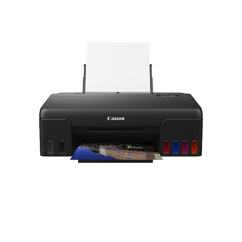 Canon PIXMA G570 Single Function (Print only) 6-Colour Inktank Wi-Fi Photo Printer, Black, Standard Canon PIXMA G570 Single Function (Print only) 6-Colour Inktank Wi-Fi Photo Printer, Black, Standard