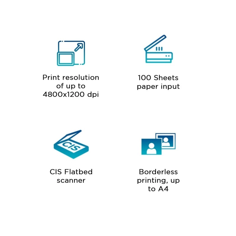 Canon PIXMA MegaTank G3770 BK All-in-one WiFi Inktank Colour Printer