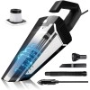 Car Vacuum Powerful Portable & High Power 12V Car Handheld Vacuum Cleaner for Car and Home   Vaccum Cleaner White Wirless Car Vacuum (Aysis Orange)