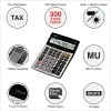 Casio DJ-220D Plus 300 Steps Check & Correct Premium Basic Calculator with Metallic Faceplate & Bigger Screen/Keys (12 Digit), Silver and Black Casio DJ-220D Plus 300 Steps Check & Correct Premium Basic Calculator with Metallic Faceplate & Bigger Screen/Keys (12 Digit), Silver and Black