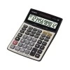 Casio DJ-220D Plus 300 Steps Check & Correct Premium Basic Calculator with Metallic Faceplate & Bigger Screen/Keys (12 Digit), Silver and Black Casio DJ-220D Plus 300 Steps Check & Correct Premium Basic Calculator with Metallic Faceplate & Bigger Screen/Keys (12 Digit), Silver and Black