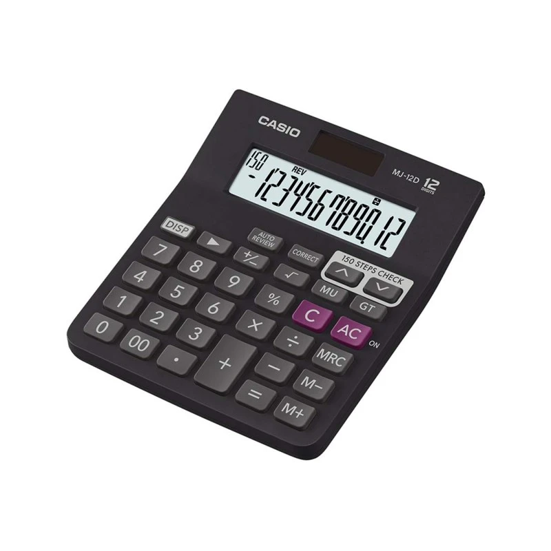 Casio DJ-220D Plus 300 Steps Check & Correct Premium Basic Calculator with Metallic Faceplate & Bigger Screen/Keys (12 Digit), Silver and Black Casio DJ-220D Plus 300 Steps Check & Correct Premium Basic Calculator with Metallic Faceplate & Bigger Screen/Keys (12 Digit), Silver and Black