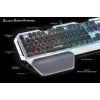Cosmic Byte CB-GK-06 Galactic Wired Gaming Keyboard with Aluminium Body, 7  Black Silver