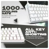 Cosmic Byte CB-GK-36 Artemis 68Key Per Key RGB Wired Mechanical Keyboard with Outemu Swappable Blue Switches and Software (White)