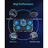 Cosmic Byte Cyclone RGB Laptop Cooling Pad with 5 Fan Adjustable Speed USB Hub Black-Blue Cosmic Byte Cyclone RGB Laptop Cooling Pad with 5 Fan Adjustable Speed USB Hub Black-Blue