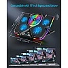 Cosmic Byte Cyclone RGB Laptop Cooling Pad with 5 Fan Adjustable Speed USB Hub Black-Blue Cosmic Byte Cyclone RGB Laptop Cooling Pad with 5 Fan Adjustable Speed USB Hub Black-Blue