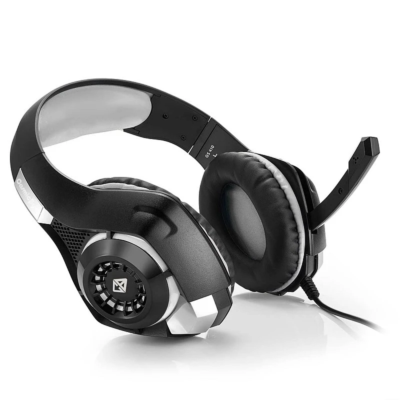 Cosmic Byte GS410 Wired Over-ear Headphones with Mic (Black/Blue, Pack Of 1) Cosmic Byte GS410 Wired Over-ear Headphones with Mic (Black/Blue, Pack Of 1)