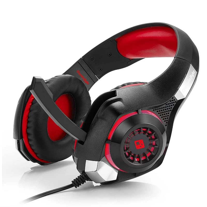 Cosmic Byte GS410 Wired Over-ear Headphones with Mic (Black/Blue, Pack Of 1) Cosmic Byte GS410 Wired Over-ear Headphones with Mic (Black/Blue, Pack Of 1)