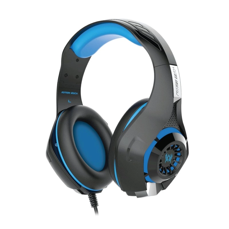 Cosmic Byte GS410 Wired Over-ear Headphones with Mic (Black/Blue, Pack Of 1) Cosmic Byte GS410 Wired Over-ear Headphones with Mic (Black/Blue, Pack Of 1)