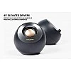Creative Pebble V2 - Minimalistic 2.0 USB-C Powered Desktop Speakers, 3.5 mm AUX-in Type-A Adapter Cable (Black) Creative Pebble V2 - Minimalistic 2.0 USB-C Powered Desktop Speakers, 3.5 mm AUX-in Type-A Adapter Cable (Black)