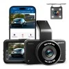CrossBeats RoadEye 2.0 Dash Camera for Car Front and Rear| 2.7K Resolution 5MP FHD with Night Vision| ADAS 3" LCD Display Dash cam for car 150° Wide Angle| G-Sensor | Loop Emergency Recorder| 256 GB CrossBeats RoadEye 2.0 Dash Camera for Car Front and Rear| 2.7K Resolution 5MP FHD with Night Vision| ADAS 3" LCD Display Dash cam for car 150° Wide Angle| G-Sensor | Loop Emergency Recorder| 256 GB
