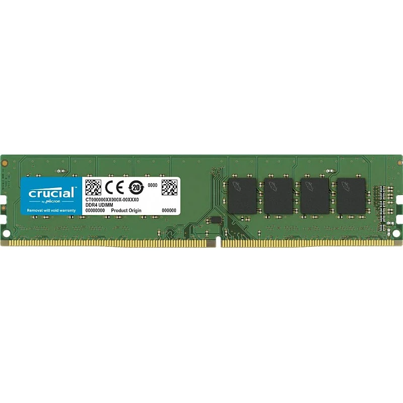 Crucial RAM 8GB DDR4 2666 MHz CL19 Desktop Memory Crucial RAM 8GB DDR4 2666 MHz CL19 Desktop Memory
