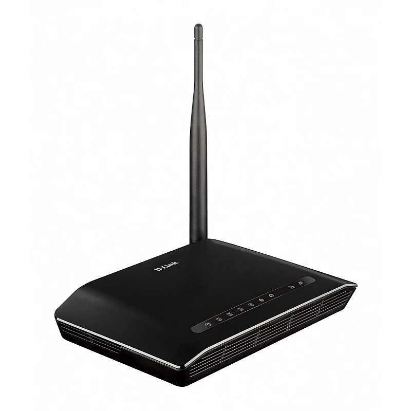 D-Link DSL-2730U Wireless-N 150 ADSL2+ 4-Port Router (Black), Works with RJ-11 D-Link DSL-2730U Wireless-N 150 ADSL2+ 4-Port Router (Black), Works with RJ-11