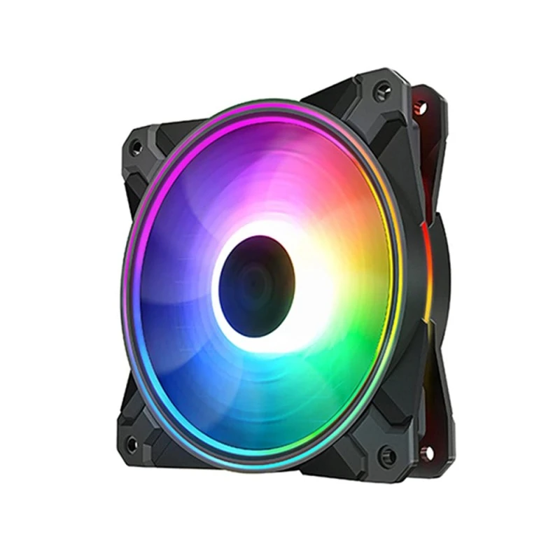 DEEPCOOL CF120 Plus 3 in 1 RGB 120 mm Case Fan Cooler Support A-RGB Motherboard Synchronization - DP-F12-AR-CF120P-3P DEEPCOOL CF120 Plus 3 in 1 RGB 120 mm Case Fan Cooler Support A-RGB Motherboard Synchronization - DP-F12-AR-CF120P-3P