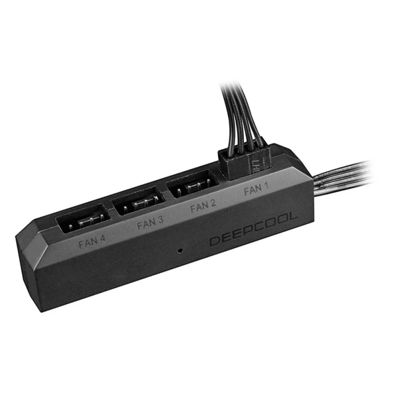 DEEPCOOL Fan Hub Control 4PWM Fan Speed Supports Fan with 3Pin/4Pin Cooling FH-04 DEEPCOOL Fan Hub Control 4PWM Fan Speed Supports Fan with 3Pin/4Pin Cooling FH-04