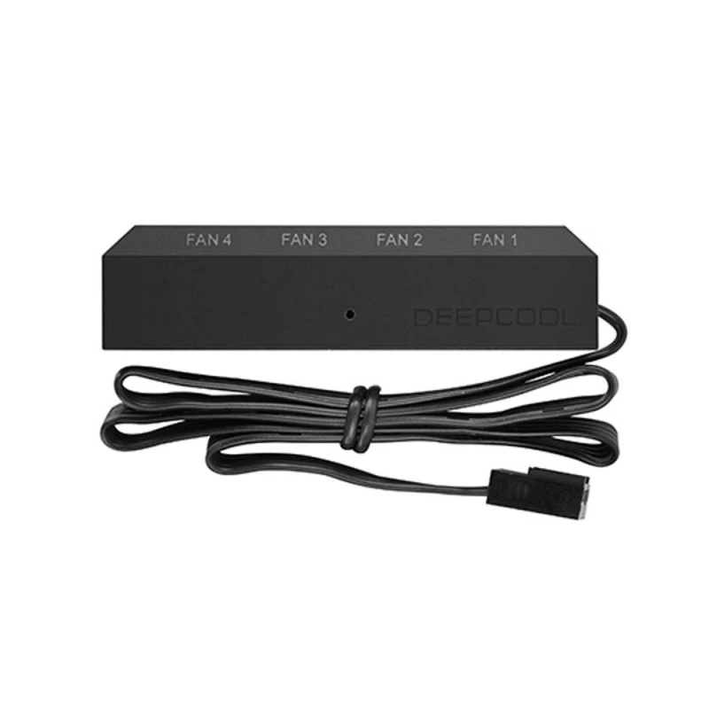 DEEPCOOL Fan Hub Control 4PWM Fan Speed Supports Fan with 3Pin/4Pin Cooling FH-04 DEEPCOOL Fan Hub Control 4PWM Fan Speed Supports Fan with 3Pin/4Pin Cooling FH-04
