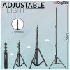 DIGITEK® (DLS-006FT) Lightweight & Portable Aluminum Alloy Light Stand for Ring Light, Reflector, Flash Units, Diffuser, Portrait, Softbox, Studio Lighting & More Ideal for Outdoor & Indoor Shoots DIGITEK® (DLS-006FT) Lightweight & Portable Aluminum Alloy Light Stand for Ring Light, Reflector, Flash Units, Diffuser, Portrait, Softbox, Studio Lighting & More Ideal for Outdoor & Indoor Shoots