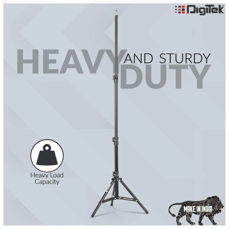 DIGITEK® (DLS-006FT) Lightweight & Portable Aluminum Alloy Light Stand for Ring Light, Reflector, Flash Units, Diffuser, Portrait, Softbox, Studio Lighting & More Ideal for Outdoor & Indoor Shoots DIGITEK® (DLS-006FT) Lightweight & Portable Aluminum Alloy Light Stand for Ring Light, Reflector, Flash Units, Diffuser, Portrait, Softbox, Studio Lighting & More Ideal for Outdoor & Indoor Shoots