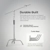 DIGITEK® (DLS-006FT) Lightweight & Portable Aluminum Alloy Light Stand for Ring Light, Reflector, Flash Units, Diffuser, Portrait, Softbox, Studio Lighting & More Ideal for Outdoor & Indoor Shoots DIGITEK® (DLS-006FT) Lightweight & Portable Aluminum Alloy Light Stand for Ring Light, Reflector, Flash Units, Diffuser, Portrait, Softbox, Studio Lighting & More Ideal for Outdoor & Indoor Shoots
