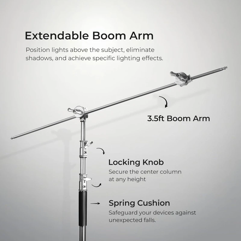 DIGITEK® (DLS-006FT) Lightweight & Portable Aluminum Alloy Light Stand for Ring Light, Reflector, Flash Units, Diffuser, Portrait, Softbox, Studio Lighting & More Ideal for Outdoor & Indoor Shoots DIGITEK® (DLS-006FT) Lightweight & Portable Aluminum Alloy Light Stand for Ring Light, Reflector, Flash Units, Diffuser, Portrait, Softbox, Studio Lighting & More Ideal for Outdoor & Indoor Shoots