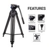 DIGITEK® (DPTR 895VD) 195 CM Tripod Cum Monopod with Aluminum Alloy & Multipurpose Head, 3-Way Head, Lightweight 590MM Folded with Carry Bag, Max Load 5Kg, Ideal for DSLR, DV Camera's DIGITEK® (DPTR 895VD) 195 CM Tripod Cum Monopod with Aluminum Alloy & Multipurpose Head, 3-Way Head, Lightweight 590MM Folded with Carry Bag, Max Load 5Kg, Ideal for DSLR, DV Camera's