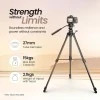 DIGITEK® (DPTR 895VD) 195 CM Tripod Cum Monopod with Aluminum Alloy & Multipurpose Head, 3-Way Head, Lightweight 590MM Folded with Carry Bag, Max Load 5Kg, Ideal for DSLR, DV Camera's DIGITEK® (DPTR 895VD) 195 CM Tripod Cum Monopod with Aluminum Alloy & Multipurpose Head, 3-Way Head, Lightweight 590MM Folded with Carry Bag, Max Load 5Kg, Ideal for DSLR, DV Camera's