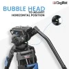 DIGITEK® (DPTR 895VD) 195 CM Tripod Cum Monopod with Aluminum Alloy & Multipurpose Head, 3-Way Head, Lightweight 590MM Folded with Carry Bag, Max Load 5Kg, Ideal for DSLR, DV Camera's DIGITEK® (DPTR 895VD) 195 CM Tripod Cum Monopod with Aluminum Alloy & Multipurpose Head, 3-Way Head, Lightweight 590MM Folded with Carry Bag, Max Load 5Kg, Ideal for DSLR, DV Camera's
