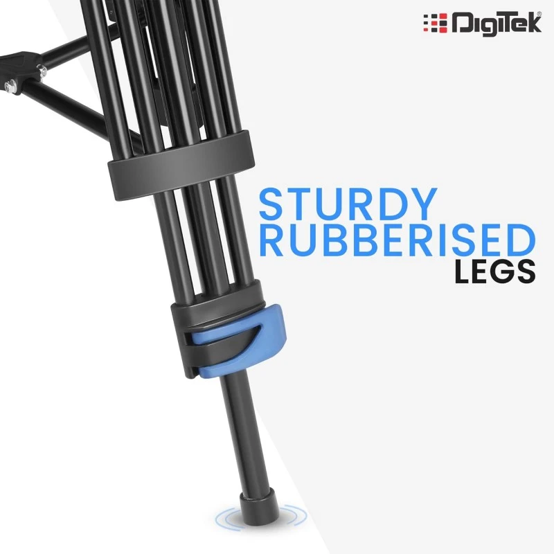 DIGITEK® (DPTR 895VD) 195 CM Tripod Cum Monopod with Aluminum Alloy & Multipurpose Head, 3-Way Head, Lightweight 590MM Folded with Carry Bag, Max Load 5Kg, Ideal for DSLR, DV Camera's DIGITEK® (DPTR 895VD) 195 CM Tripod Cum Monopod with Aluminum Alloy & Multipurpose Head, 3-Way Head, Lightweight 590MM Folded with Carry Bag, Max Load 5Kg, Ideal for DSLR, DV Camera's