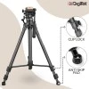 DIGITEK® (DPTR 895VD) 195 CM Tripod Cum Monopod with Aluminum Alloy & Multipurpose Head, 3-Way Head, Lightweight 590MM Folded with Carry Bag, Max Load 5Kg, Ideal for DSLR, DV Camera's DIGITEK® (DPTR 895VD) 195 CM Tripod Cum Monopod with Aluminum Alloy & Multipurpose Head, 3-Way Head, Lightweight 590MM Folded with Carry Bag, Max Load 5Kg, Ideal for DSLR, DV Camera's