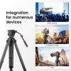 DIGITEK® (DPTR 895VD) 195 CM Tripod Cum Monopod with Aluminum Alloy & Multipurpose Head, 3-Way Head, Lightweight 590MM Folded with Carry Bag, Max Load 5Kg, Ideal for DSLR, DV Camera's DIGITEK® (DPTR 895VD) 195 CM Tripod Cum Monopod with Aluminum Alloy & Multipurpose Head, 3-Way Head, Lightweight 590MM Folded with Carry Bag, Max Load 5Kg, Ideal for DSLR, DV Camera's