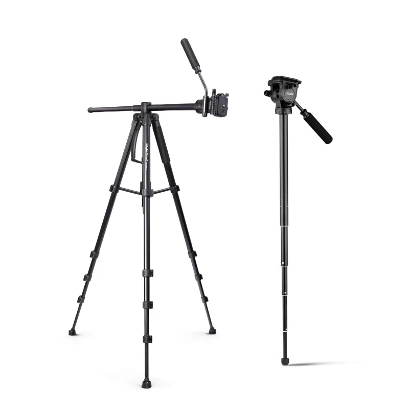 DIGITEK® (DPTR 895VD) 195 CM Tripod Cum Monopod with Aluminum Alloy & Multipurpose Head, 3-Way Head, Lightweight 590MM Folded with Carry Bag, Max Load 5Kg, Ideal for DSLR, DV Camera's DIGITEK® (DPTR 895VD) 195 CM Tripod Cum Monopod with Aluminum Alloy & Multipurpose Head, 3-Way Head, Lightweight 590MM Folded with Carry Bag, Max Load 5Kg, Ideal for DSLR, DV Camera's