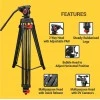 DIGITEK® (DPTR 895VD) 195 CM Tripod Cum Monopod with Aluminum Alloy & Multipurpose Head, 3-Way Head, Lightweight 590MM Folded with Carry Bag, Max Load 5Kg, Ideal for DSLR, DV Camera's DIGITEK® (DPTR 895VD) 195 CM Tripod Cum Monopod with Aluminum Alloy & Multipurpose Head, 3-Way Head, Lightweight 590MM Folded with Carry Bag, Max Load 5Kg, Ideal for DSLR, DV Camera's