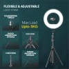 DIGITEK® (DRL 18RT C9) 18 Inch LED Ring Light with Remote Control & 250cm Stand - Smartphone Grip - AC Powered, USB Support - Adjustable Lighting Intensity - Photo, Video Shoots, Makeup, & Vlogging DIGITEK® (DRL 18RT C9) 18 Inch LED Ring Light with Remote Control & 250cm Stand - Smartphone Grip - AC Powered, USB Support - Adjustable Lighting Intensity - Photo, Video Shoots, Makeup, & Vlogging