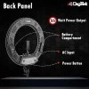 DIGITEK® (DRL-18RT) Profesional 46cm (18 Inch) LED Ring Light with Remote Control, Runs on AC Power with No Shadow apertures, Ideal use for Makeup Artist, Video Shoot, Fashion Photography & Many More DIGITEK® (DRL-18RT) Profesional 46cm (18 Inch) LED Ring Light with Remote Control, Runs on AC Power with No Shadow apertures, Ideal use for Makeup Artist, Video Shoot, Fashion Photography & Many More